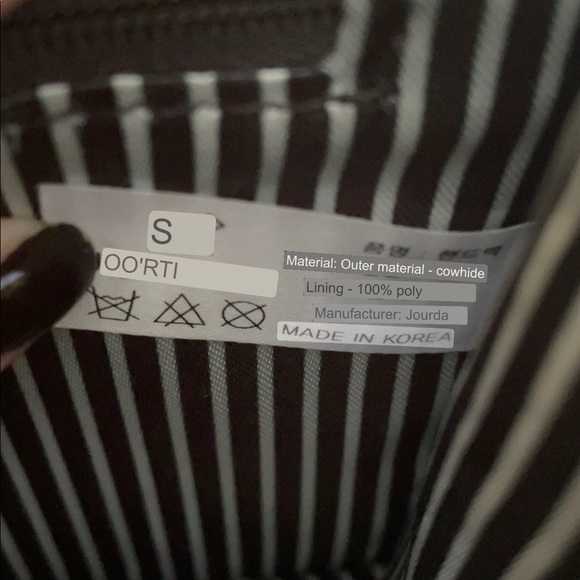 Real Leather Yellow & Gold Cross Body Mini Bag - NWOT - Picture 8 of 9